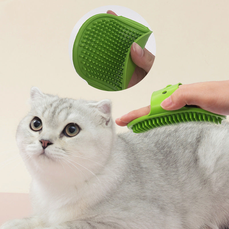 Brosse souple pour animaux