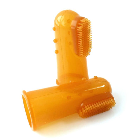 Brosse à dents pour animaux en silicone